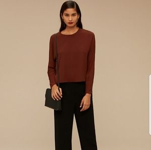 Babaton Aritzia Arturo Blouse